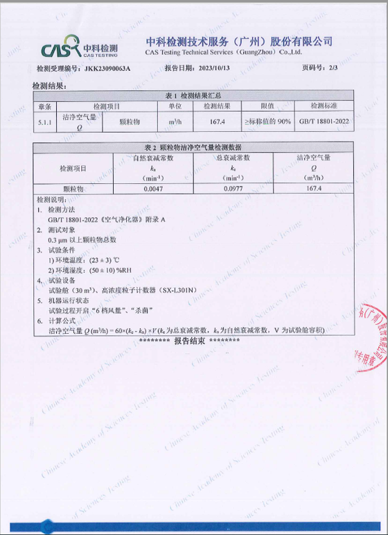 檢測報告